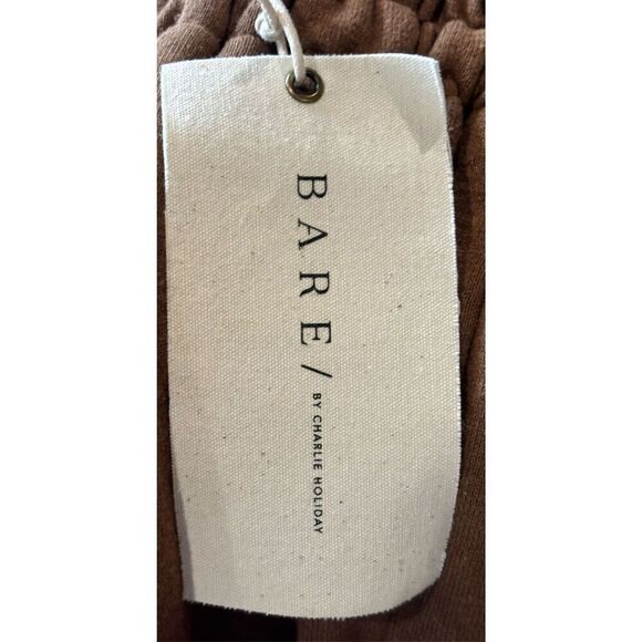 Bare by Charlie Holiday The Jogger in Brown NWT Size XS - Picture 6 of 9
